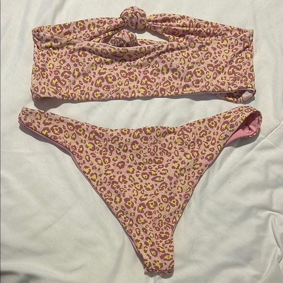 Leopard Print Bikini Set - Picture 3 of 3